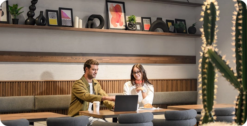 مساحة العمل المشترك في ڤاليو كافيه